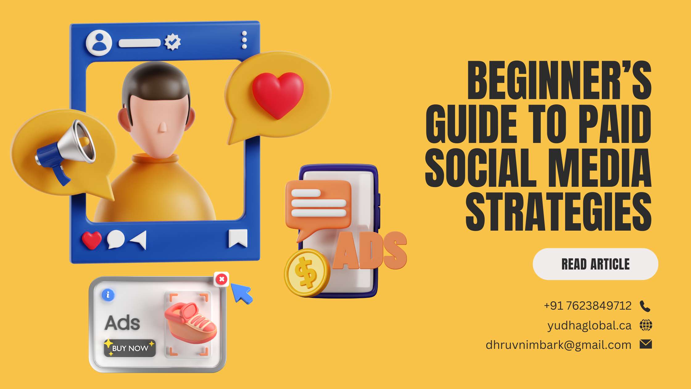 Beginner’s Guide to Paid Social Media Strategies | Yudha Global Canada